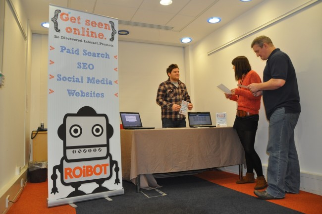 ROiBOT at the Woking Means Business Exhibition