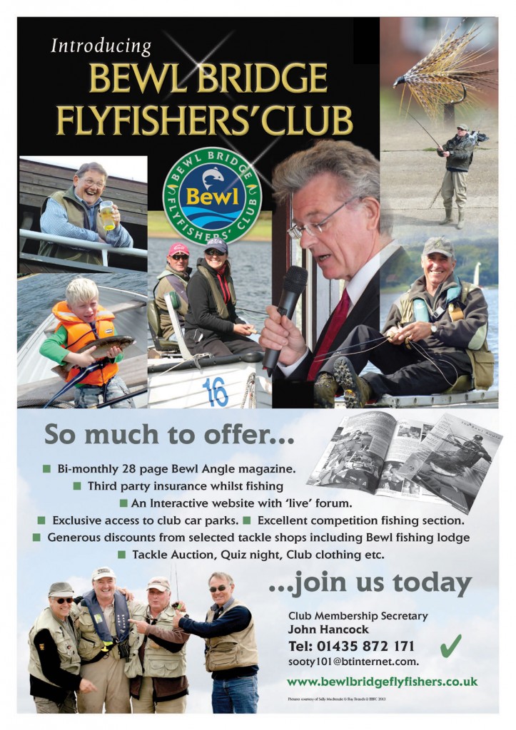 Kent Bewl Flyfishing Club Poster