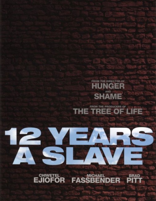 12 Years A Slave movie poster