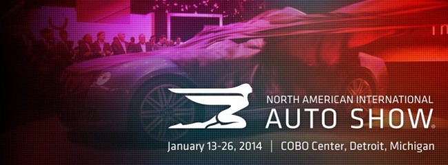 Detroit Auto Show 2014 banner