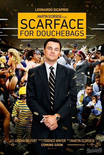 The Wolf of Wall Street alternative movie posters