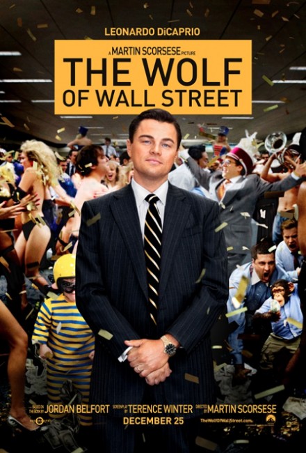 The Wolf of Wall Street film poster