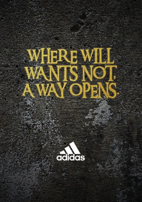 Adidas poster