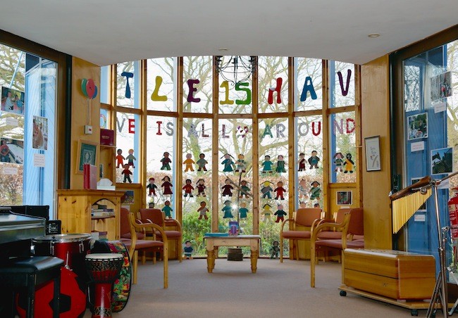 Little Havens Hospice window