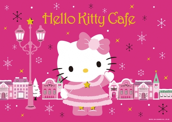 In Tokyo eat designer food at the Hello Kitty Cafe