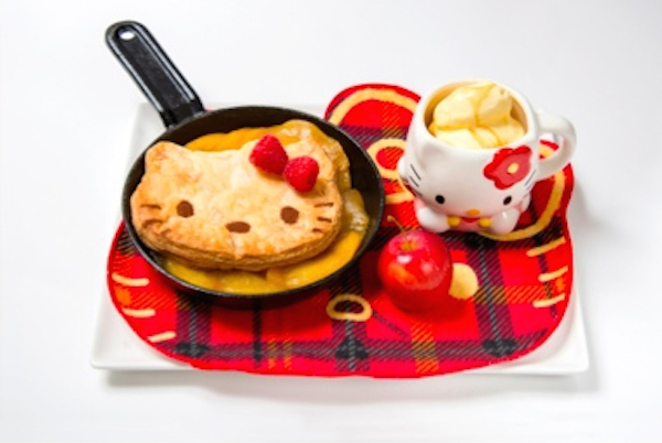 Hello Kitty Cafe pie