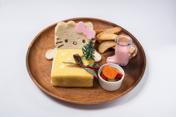 Hello Kitty Cafe sandwich