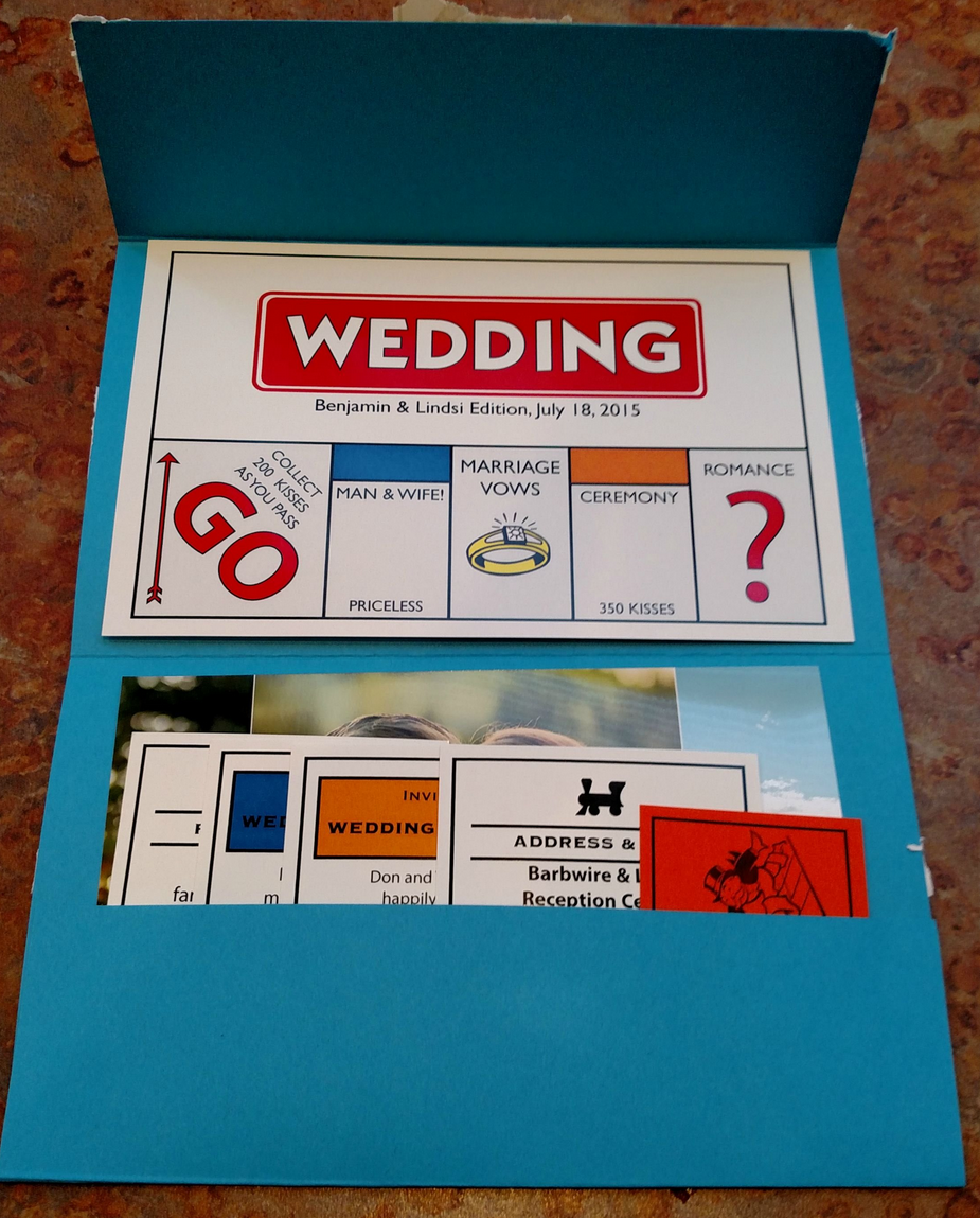 Monopoly Invitations