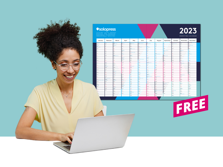 Free 2023 UK Marketing Calendar - Solopress UK