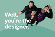 Det er dig, der er designeren. Grafisk design podcast header