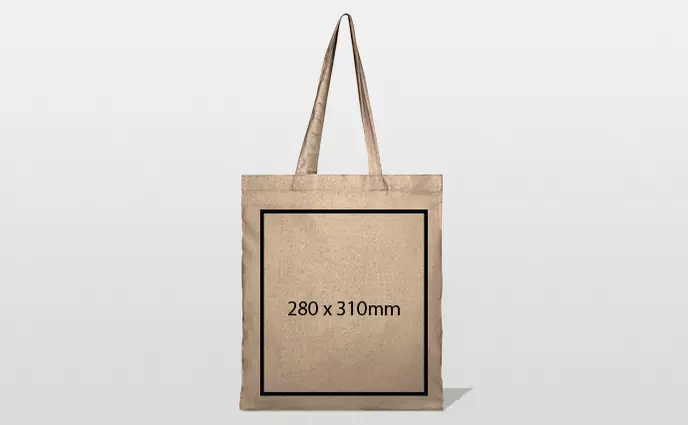 Everything Tote Bag, navy & neon, canvas tote